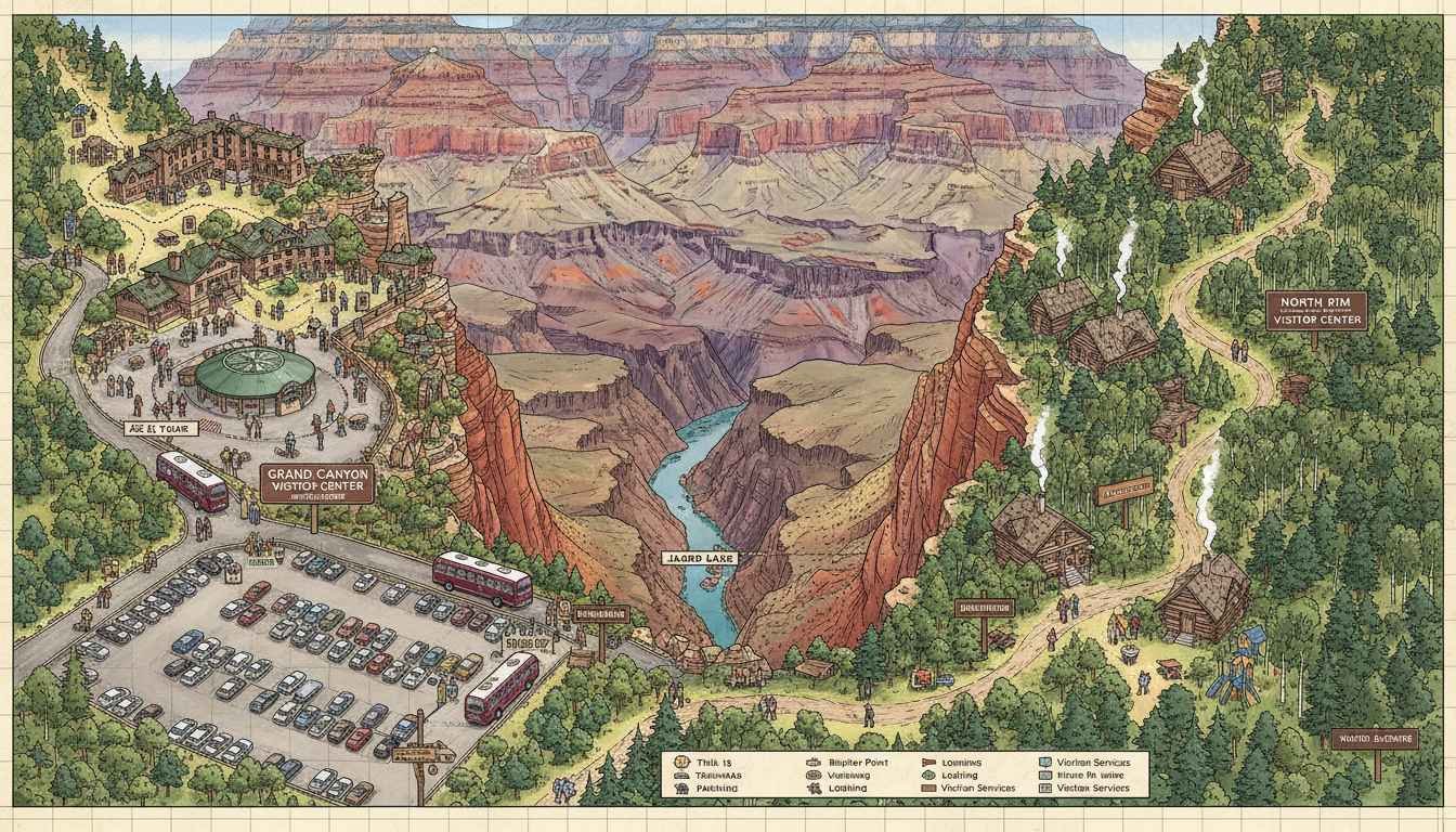 best place to stay to visit grand canyon