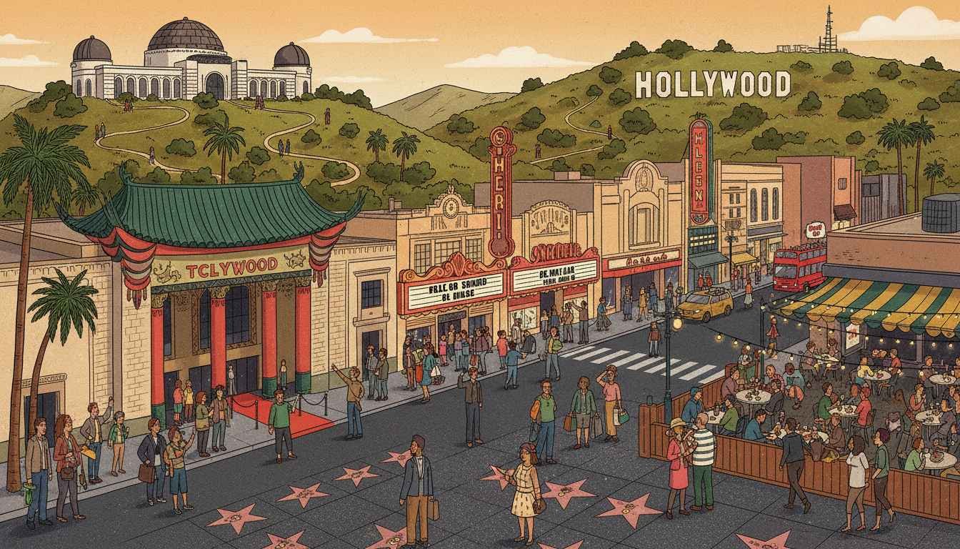 best places to visit in hollywood ca