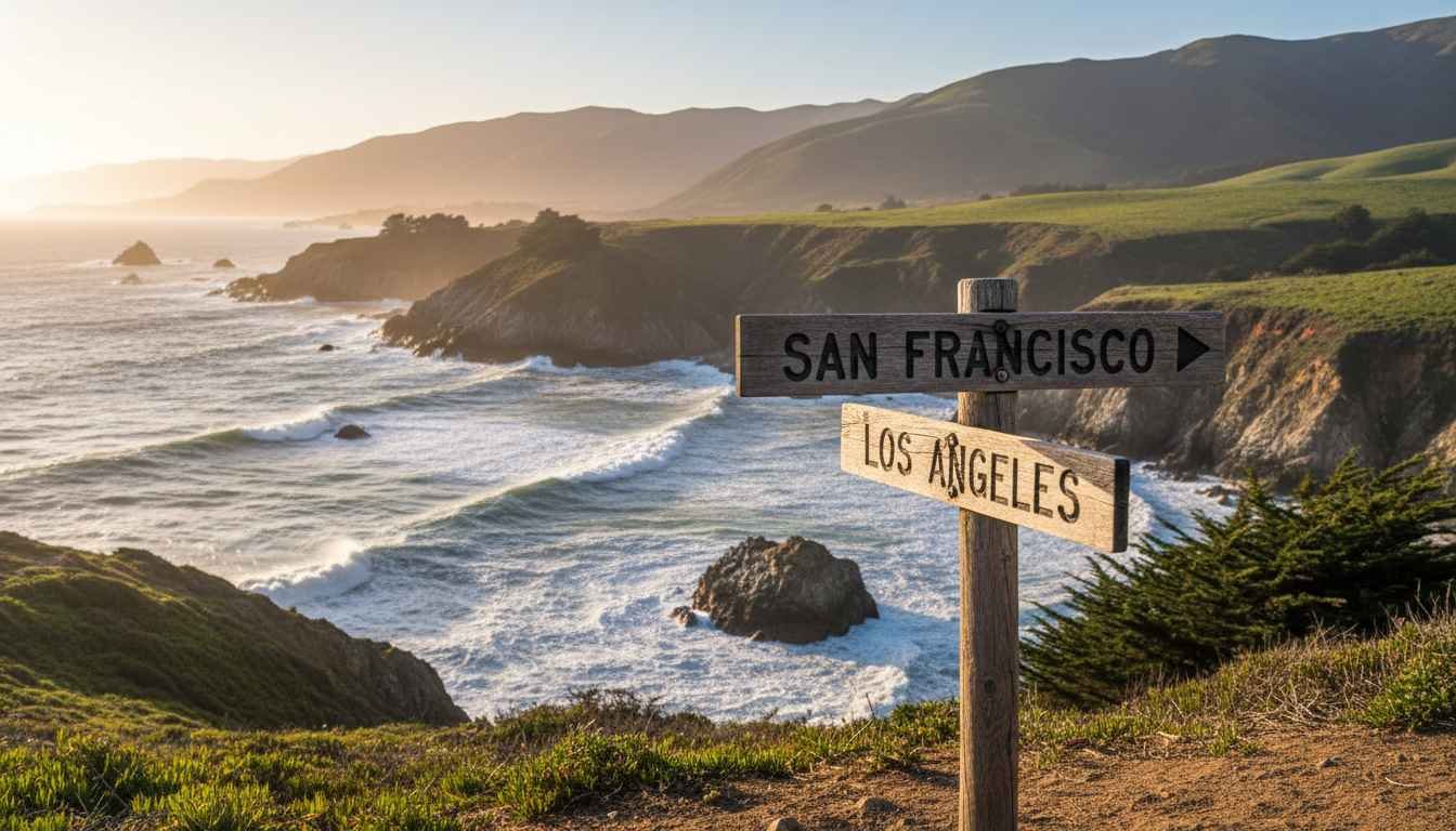 best places to visit between LA and San Francisco