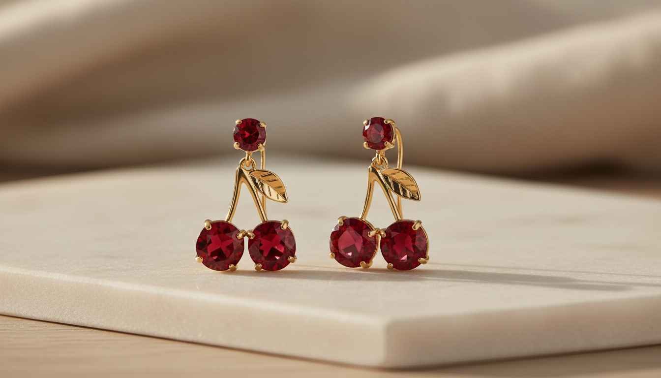 kendra scott cherry earrings